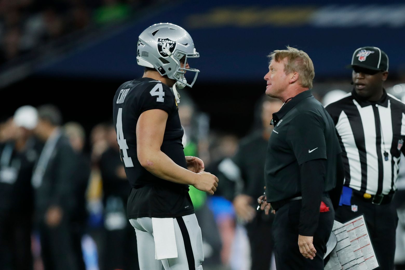 The Raiders' playoff foundation: Derek Carr, Amari Cooper and