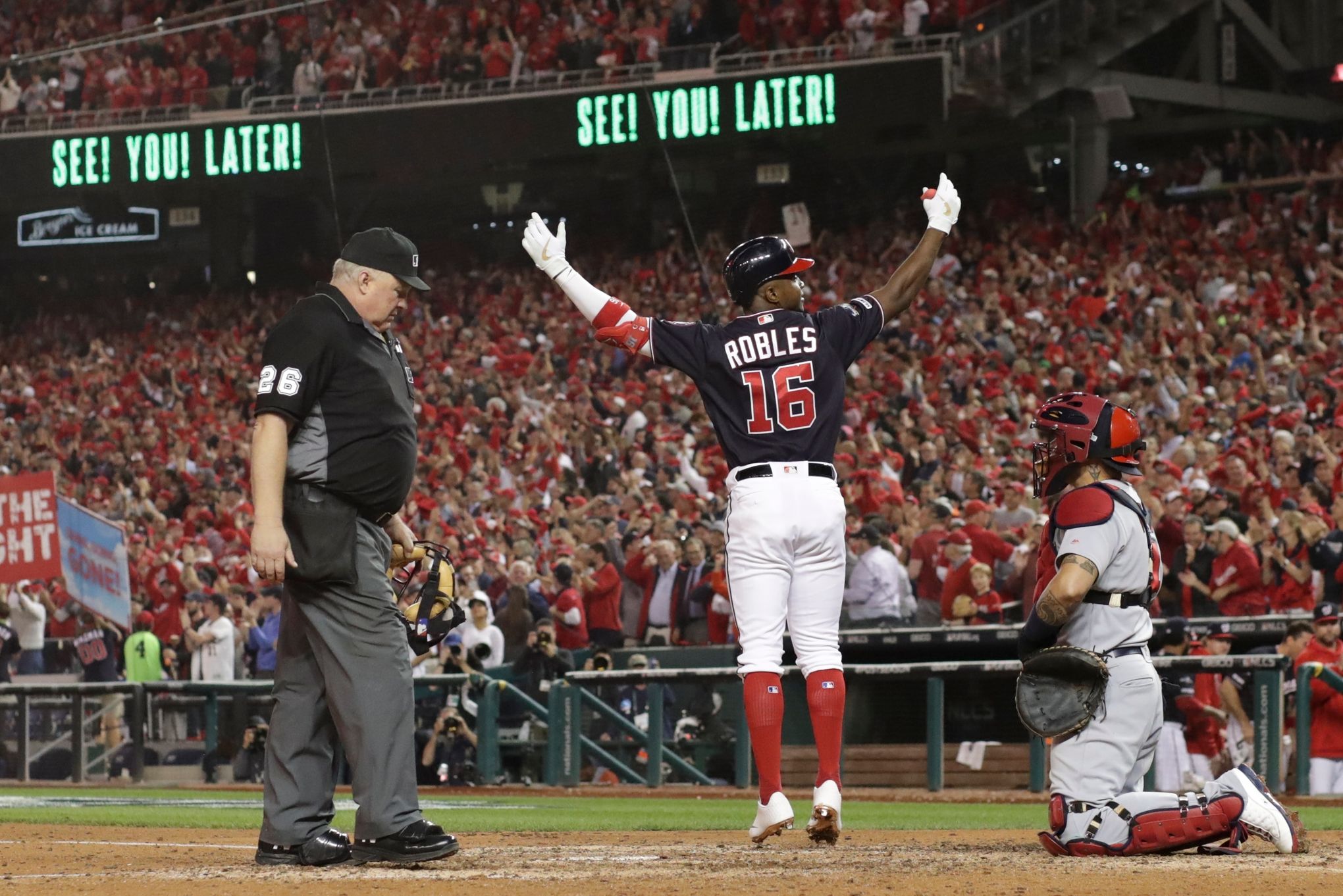 Will Victor Robles bring more power to the Nationals' lineup in