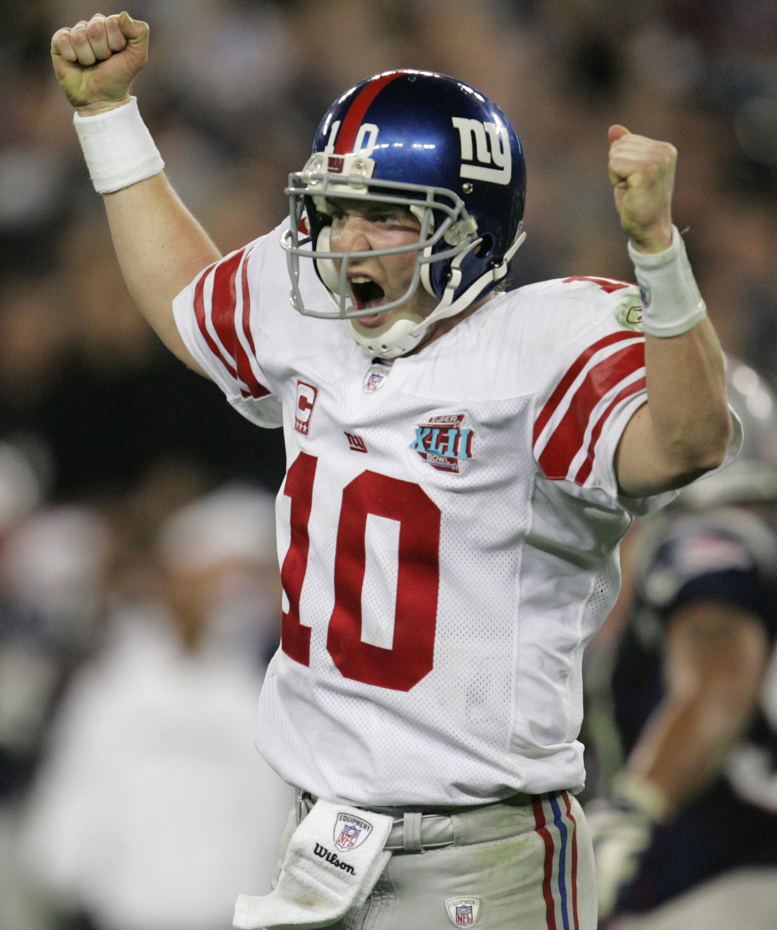 FILE - In this Feb. 3, 2008, file photo, New England Patriots quarterback Tom  Brady (12) throws a pass against the New York Giants during first quarter  of the Super Bowl XLII