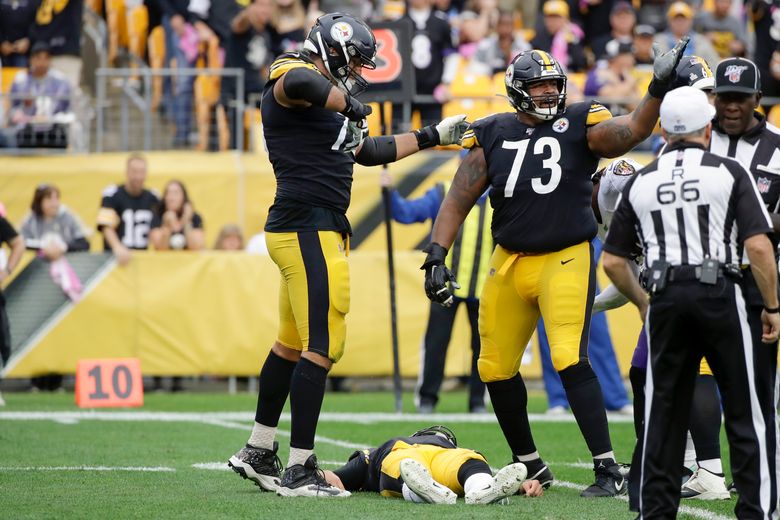 Mason Rudolph gets knocked out and so does his cart - Los Angeles Times