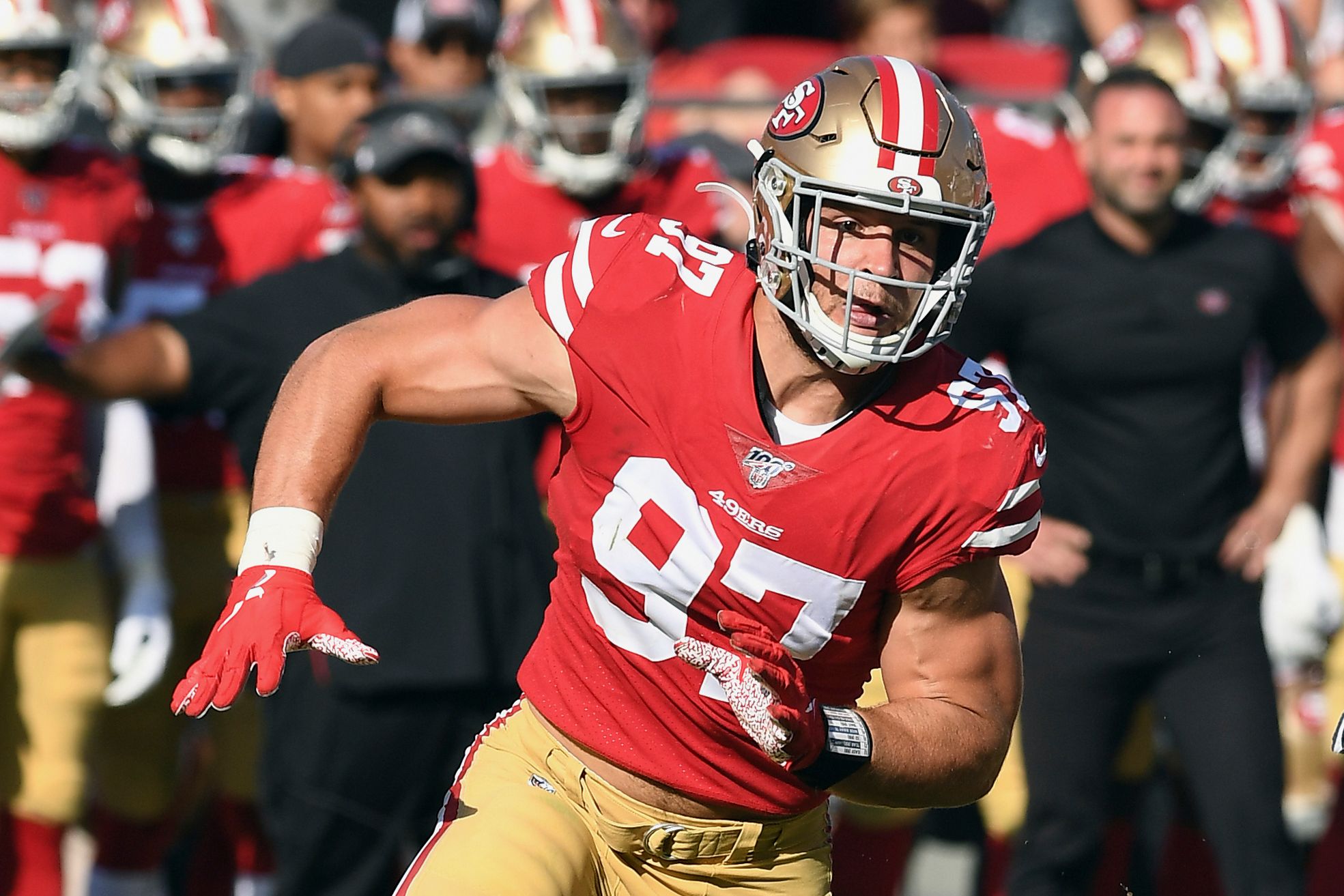No. 2 overall pick Nick Bosa making big impact on 49ers | The