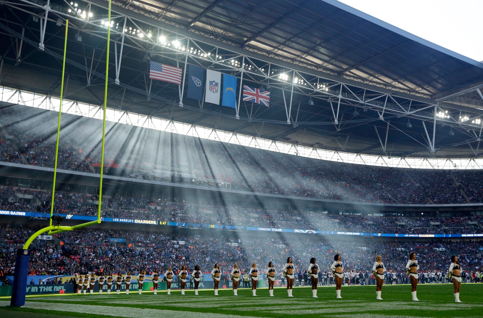 NFL could see London expansion team playing at Wembley Stadium 'by the end  of the decade'