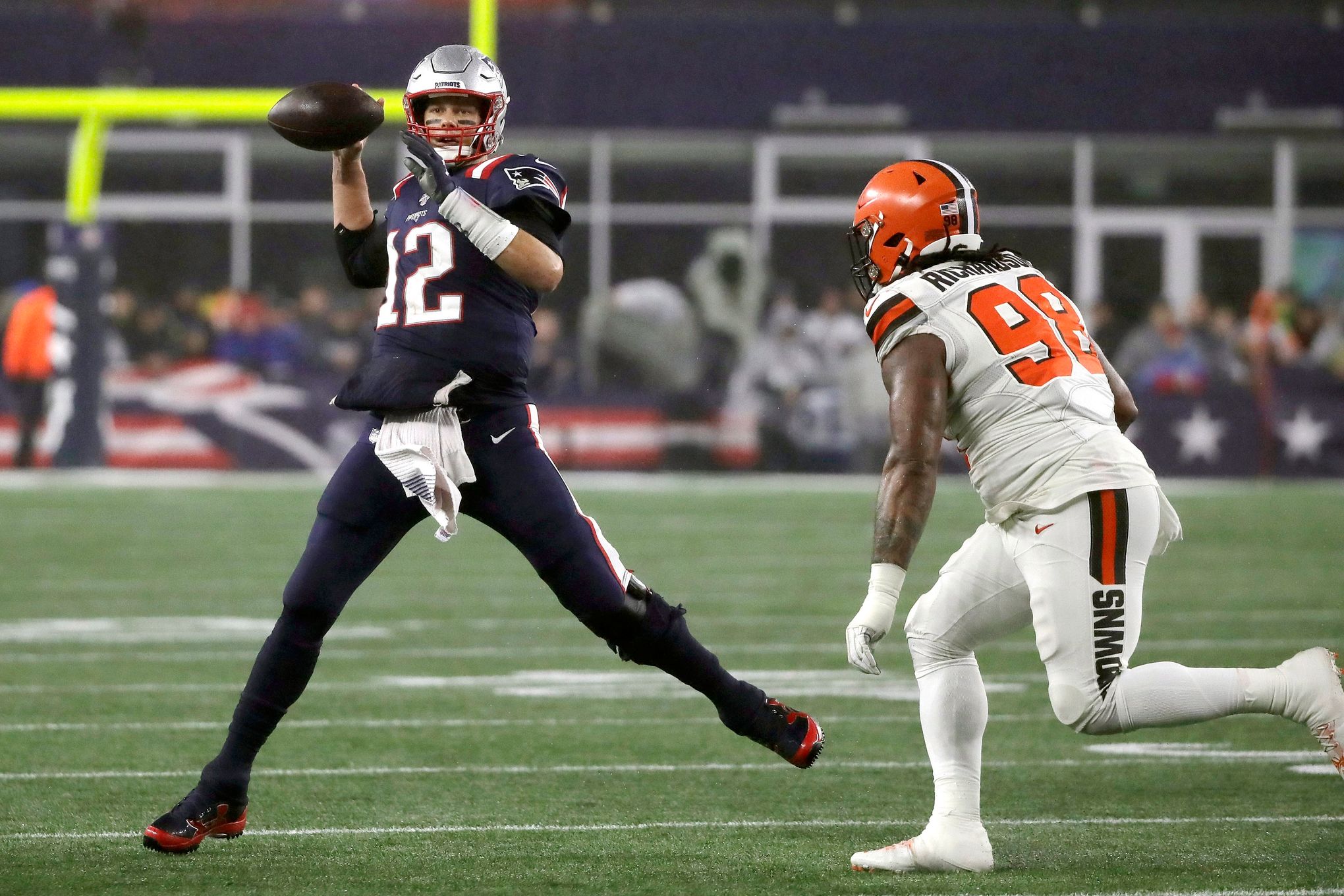 Rivalry between Ravens-Patriots different without Tom Brady