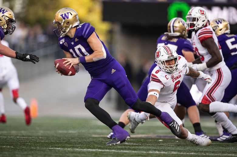 Washington defensive back Elijah Molden in action against Utah