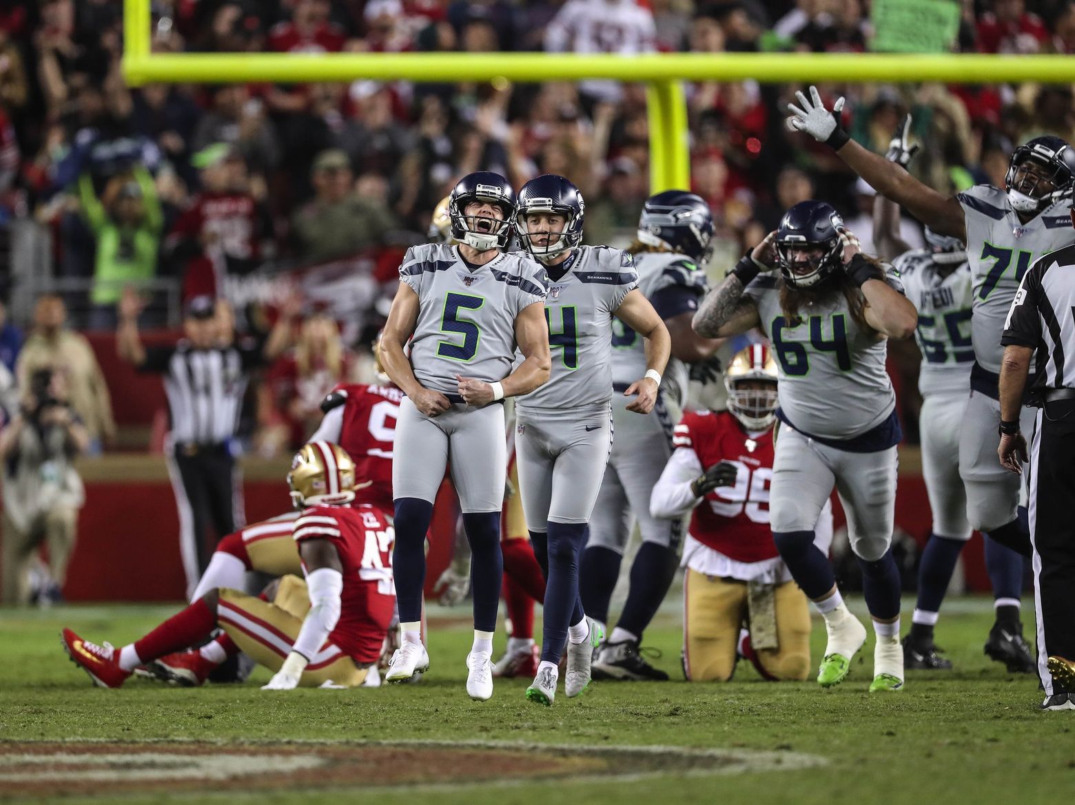 seahawks against the 49ers