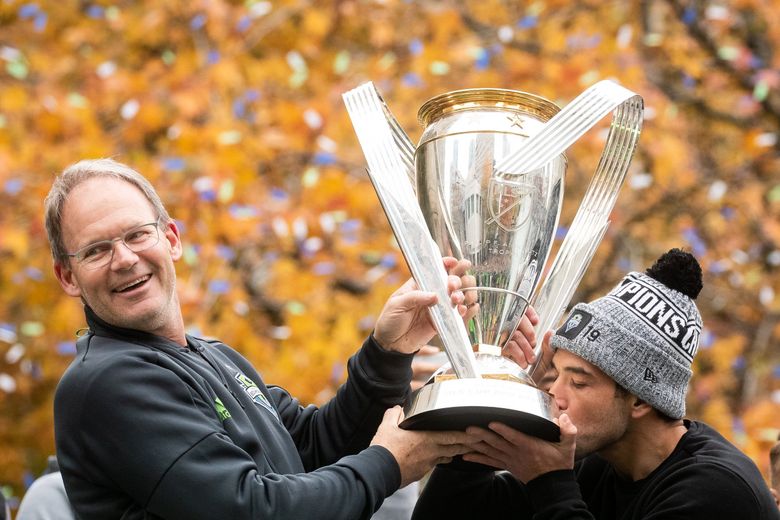 Soak it in: Sounders celebrate MLS Cup title with parade and rally at  Seattle Center | The Seattle Times