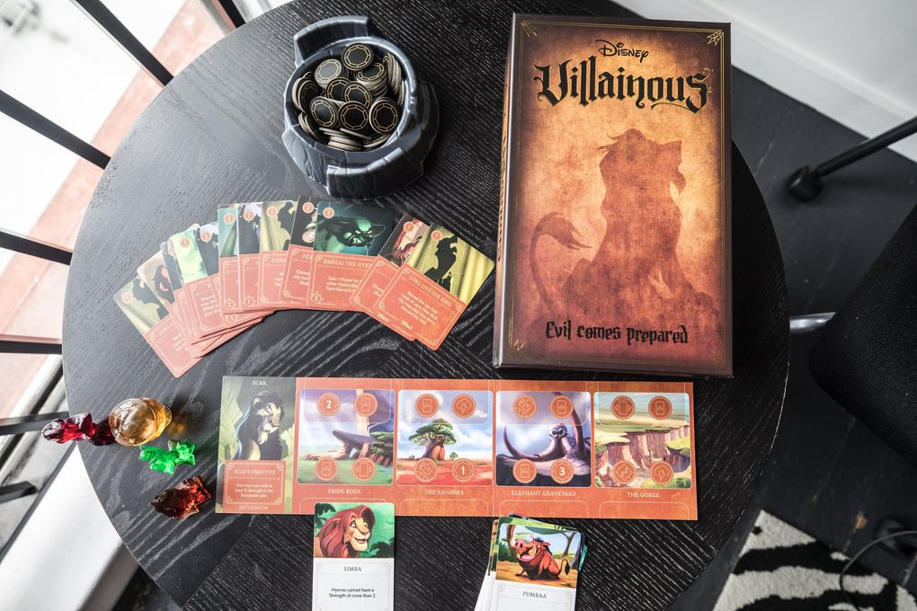 Disney Villainous, named Game of the Year at The Toy Foundation’s 2019 Toy of the Year Awards, is the latest hit from Seattle-based Ravensburger North America. (Steve Ringman / The Seattle Times)
