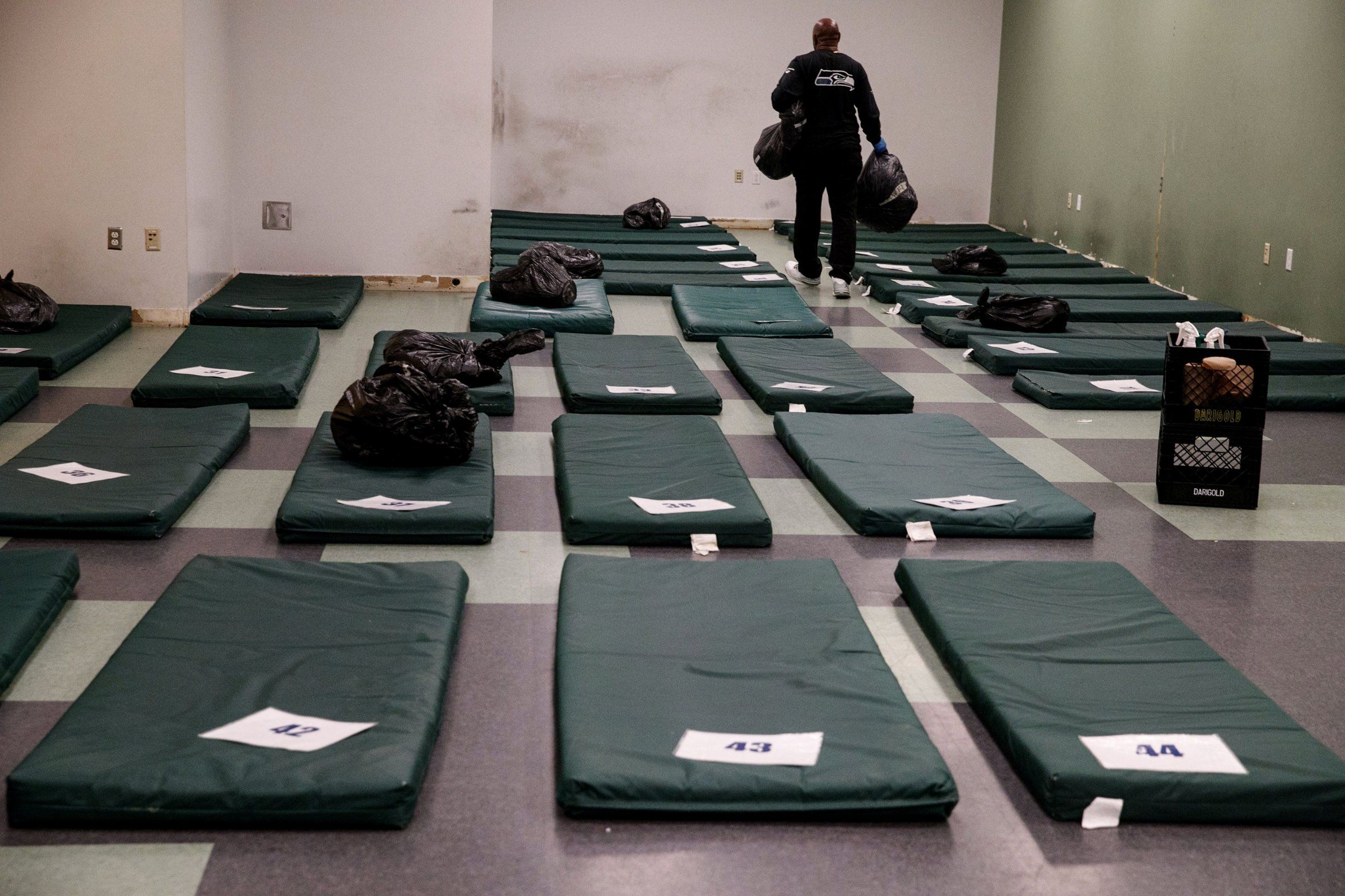 Cold weather homeless shelters open as temperatures drop before