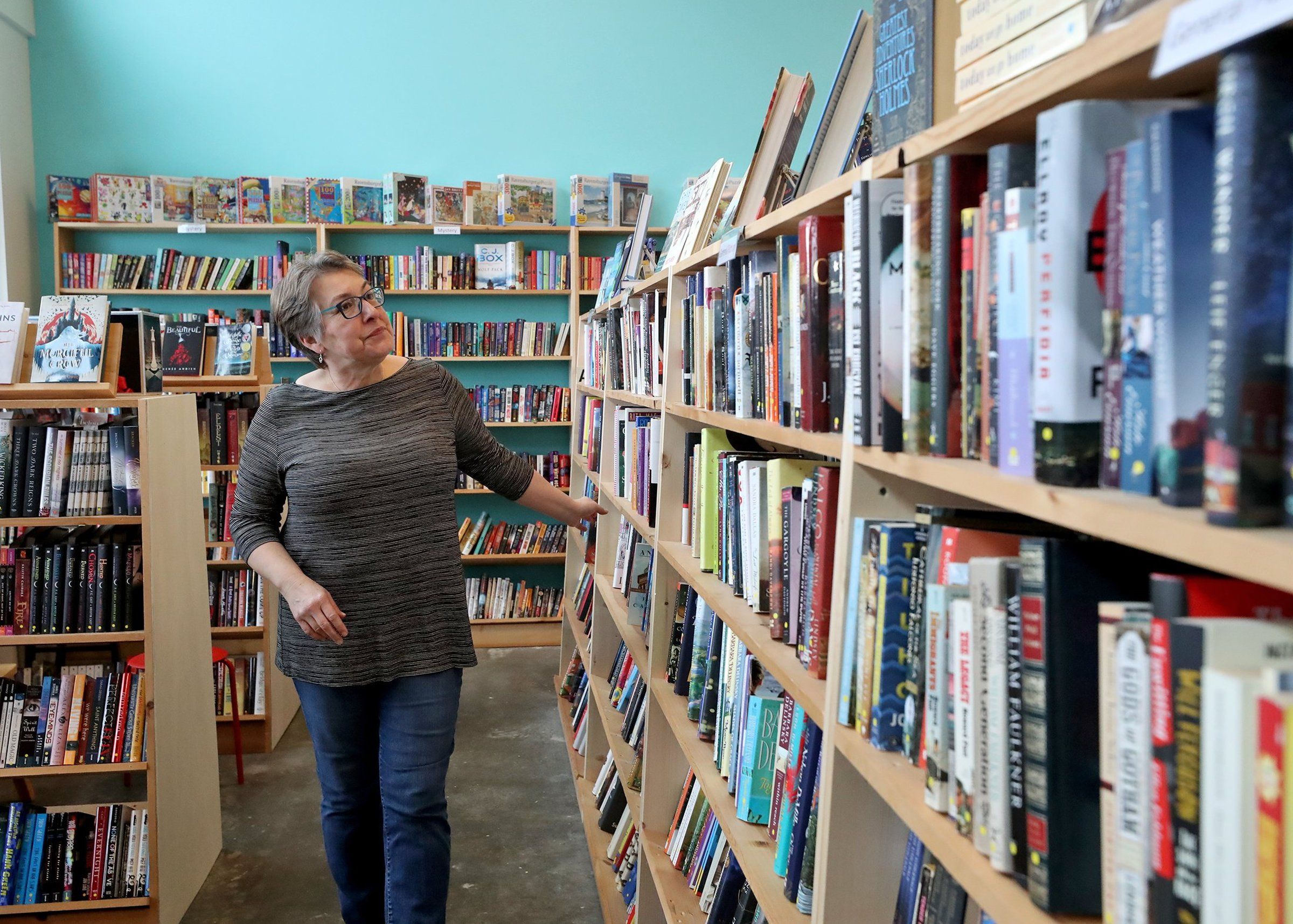 After moving 'about 20 feet,' Burien's Page 2 Books is