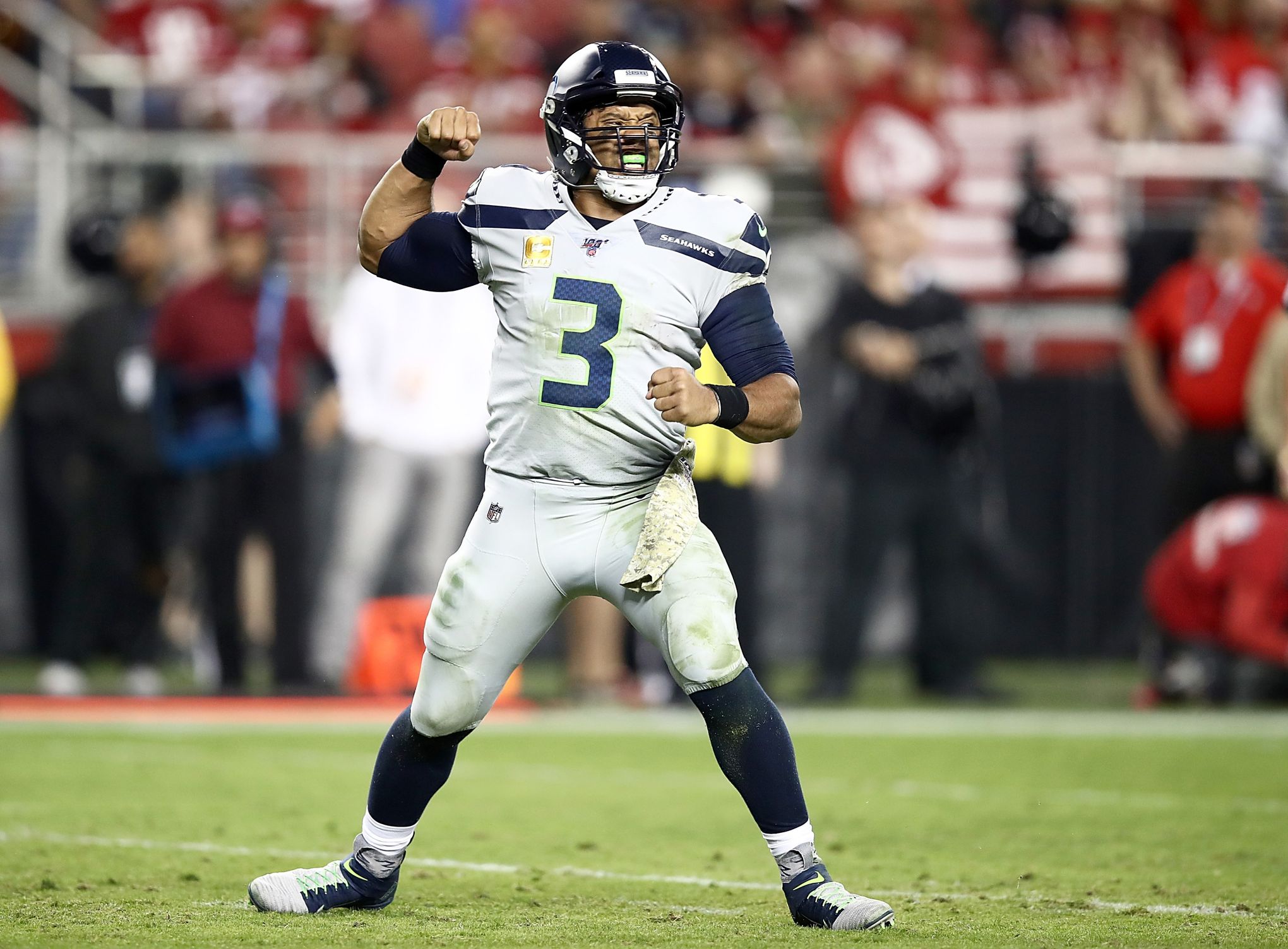 Seattle Seahawks rally past San Francisco 49ers 26-23, setting up playoff  trilogy vs. Los Angeles Rams - Field Gulls