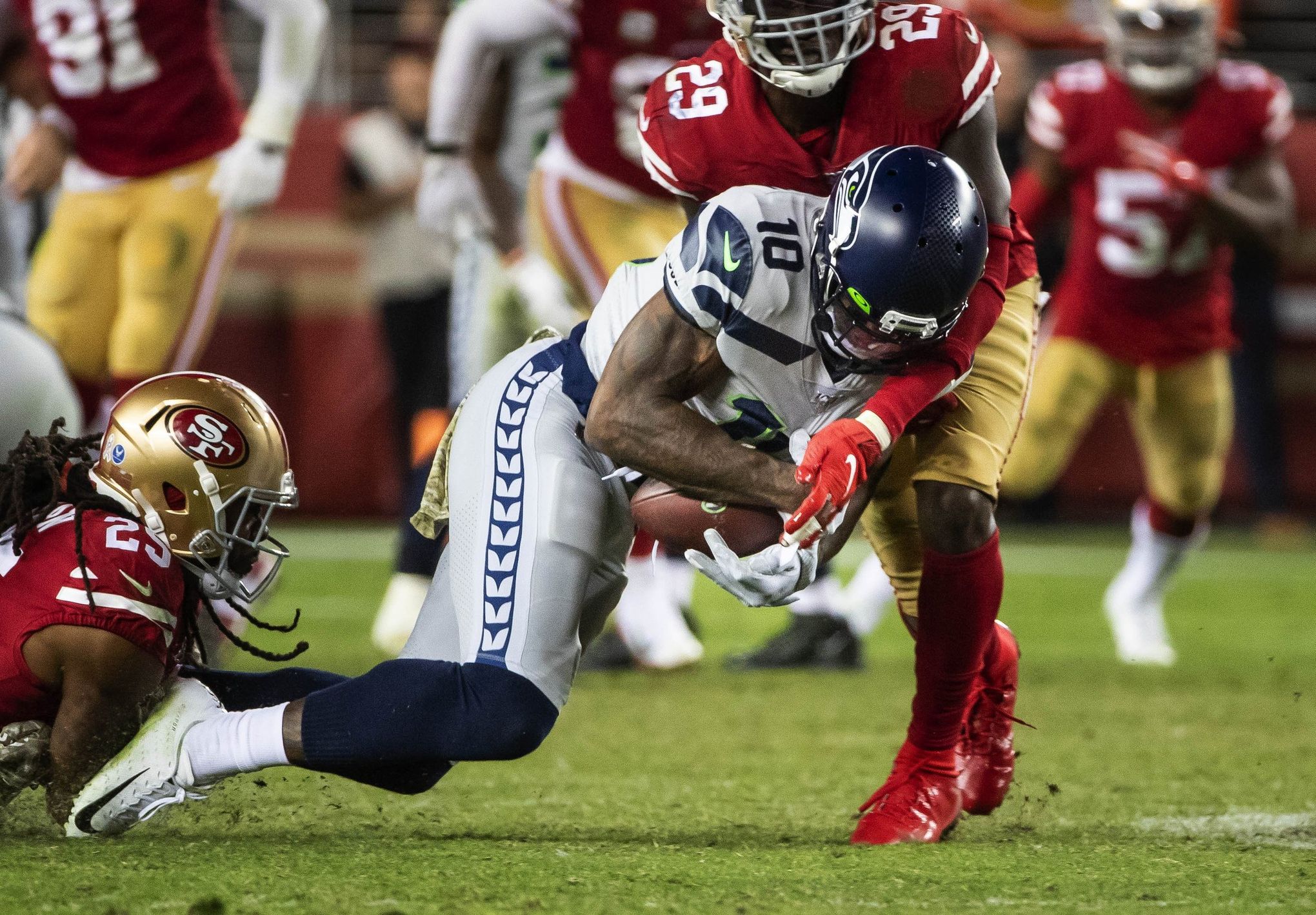 Report card: Bob Condotta grades the Seahawks' overtime thriller victory  vs. the 49ers