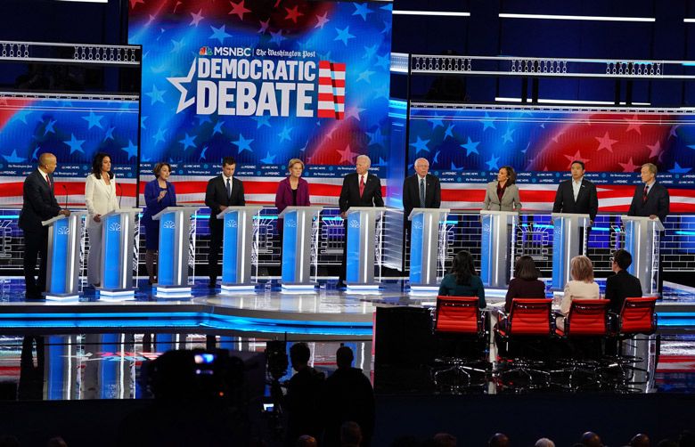 Fact-checking the November Democratic debate | The Seattle Times