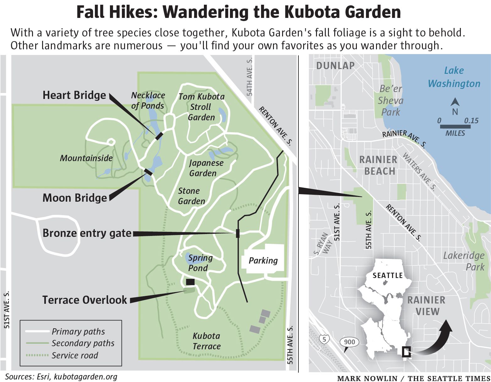 Kubota Gardens Seattle Map | Fasci Garden