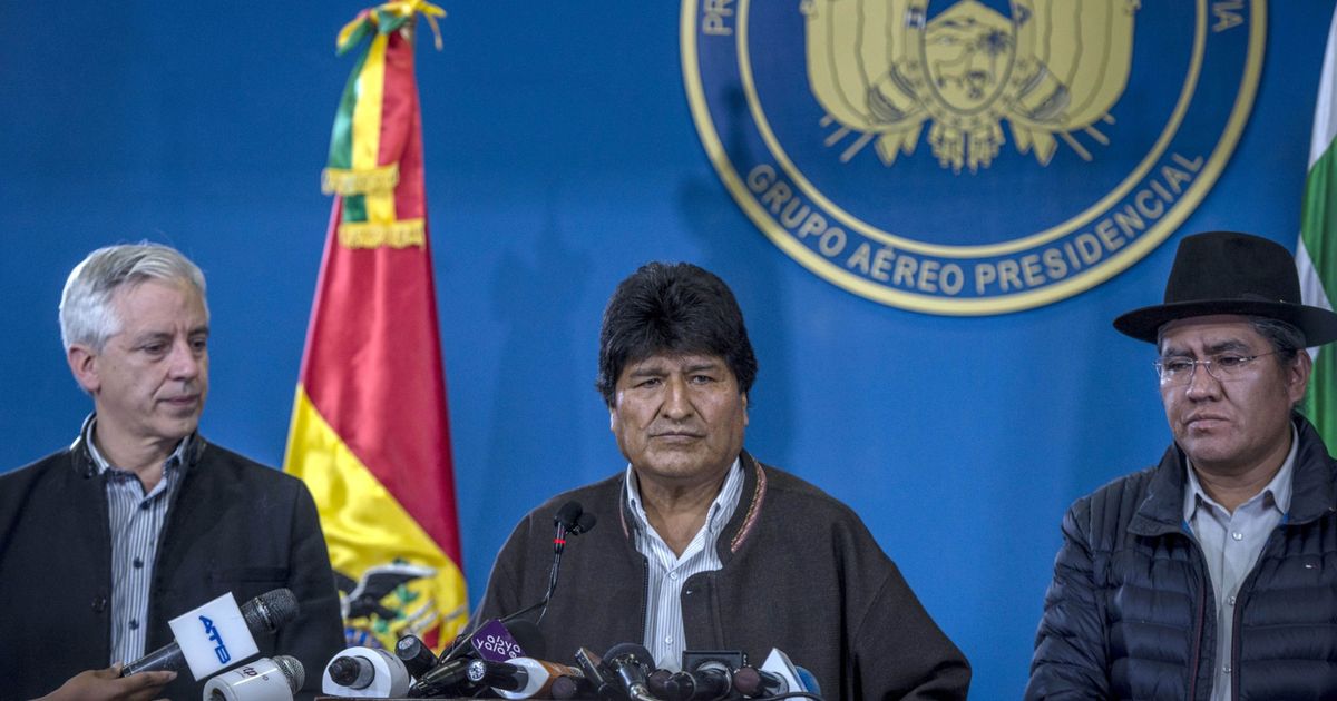 Bolivian Leader Evo Morales Steps Down The Seattle Times