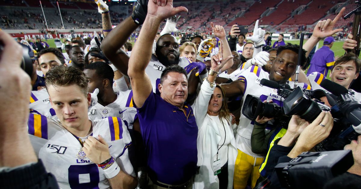 LSU and Alabama bail out CBS to keep it highest-rated college football  package 