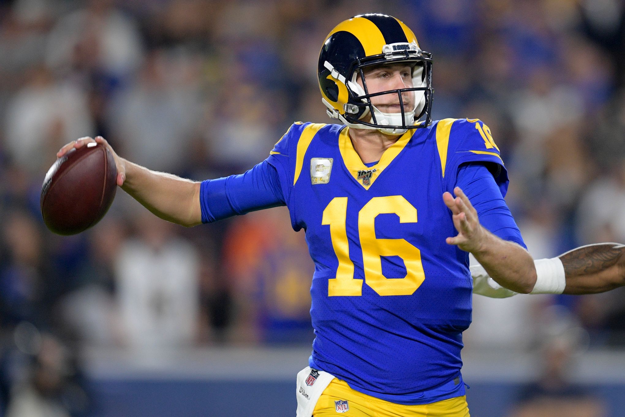 Jared Goff's passer rating improvement is the 4th-best all-time