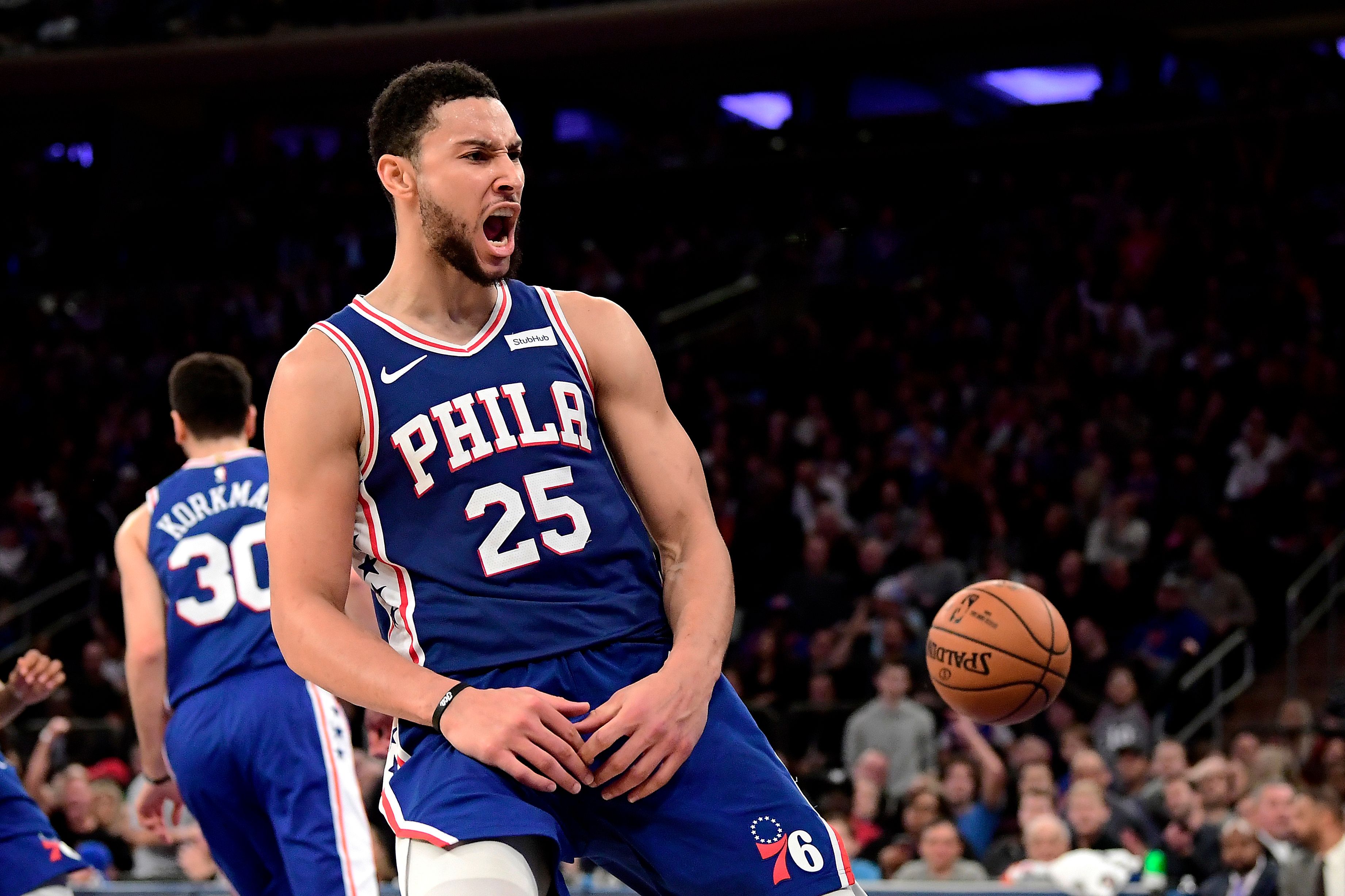 Embiid scores 27, leads Sixers past Knicks 101-95 | The Seattle Times