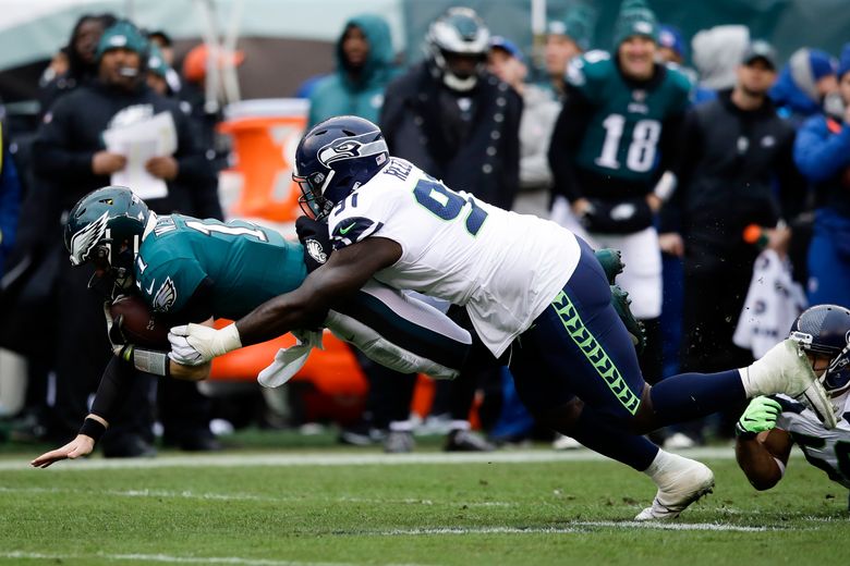 Seahawks defensive tackle Jarran Reed leaves game vs. Eagles with sprained  ankle