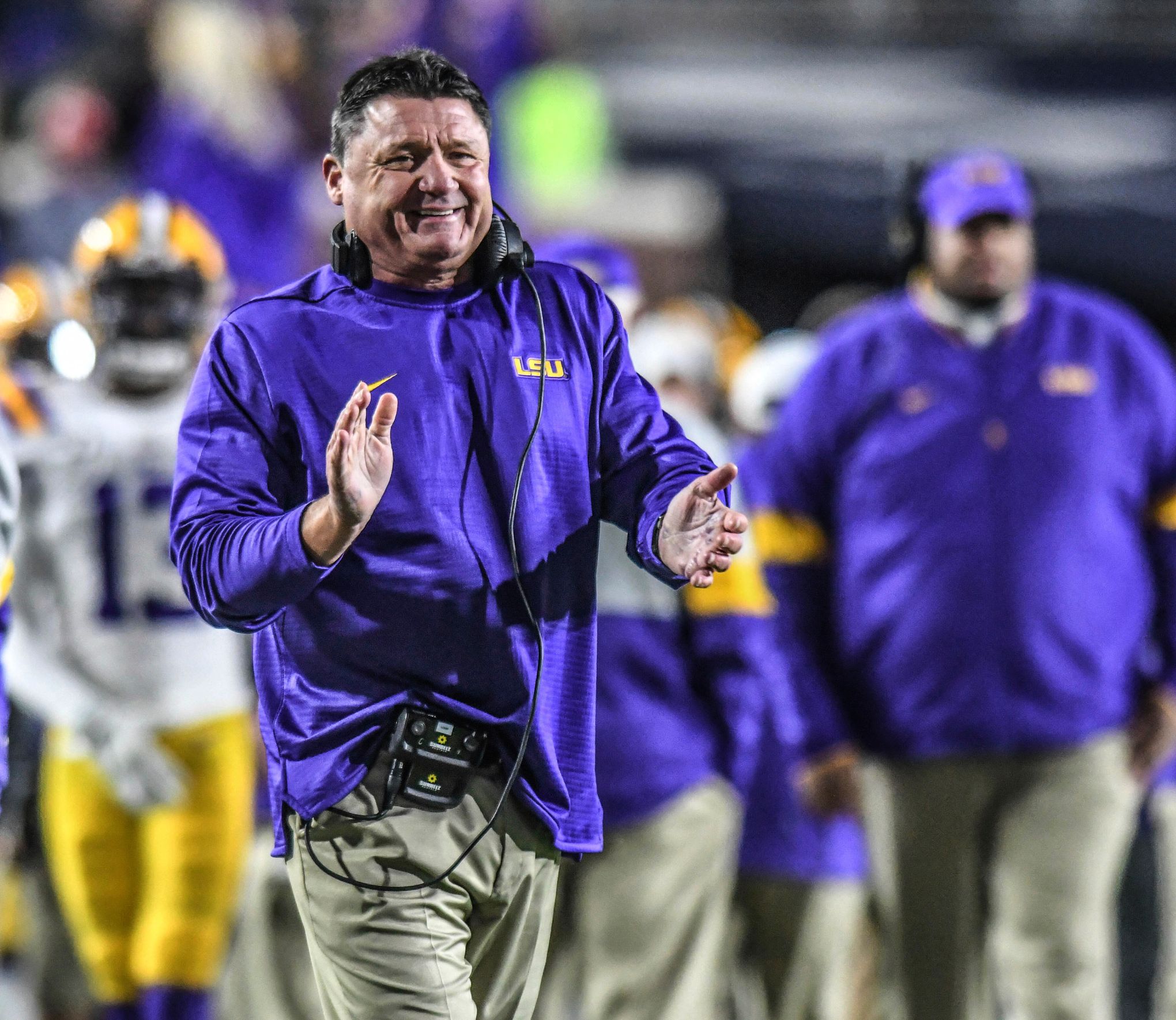 Former LSU Coach Ed Orgeron Has Clear Response to Wild