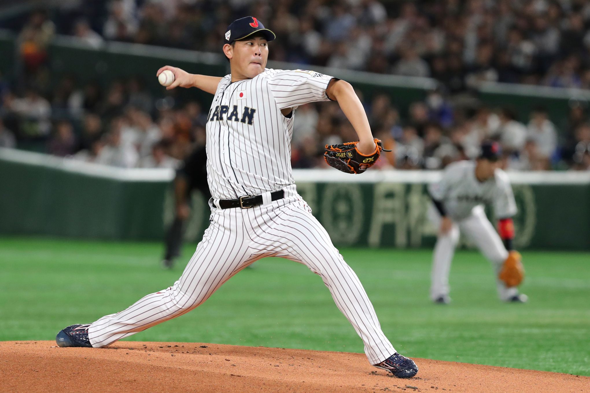 Hideki Matsui first pitch MLB Japan tour