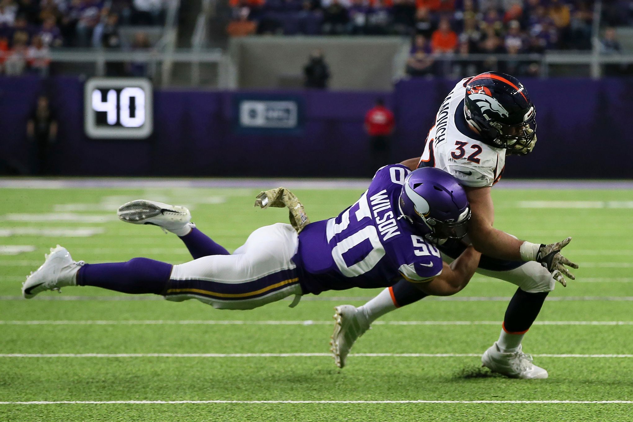 Vikings look at veteran guard Dalton Risner but don't sign him