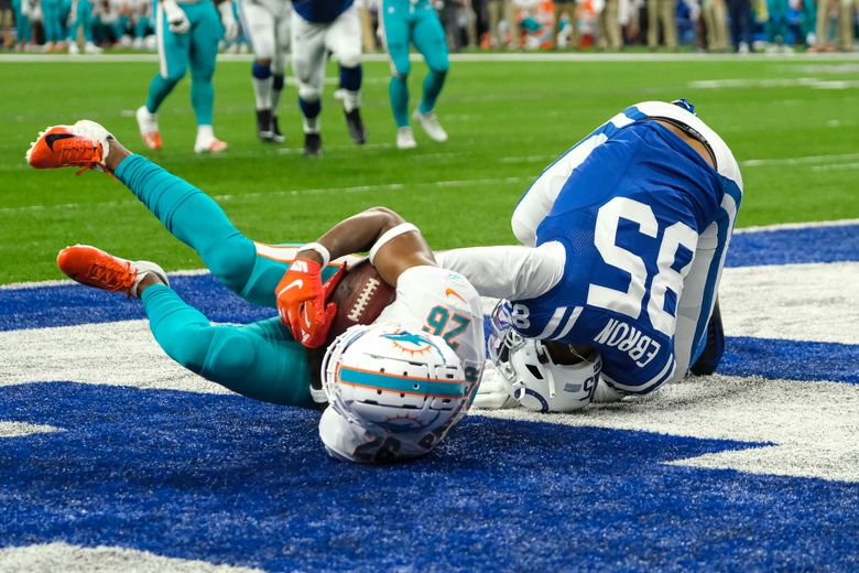 Jordan Wilkins finds the end zone. - Indianapolis Colts