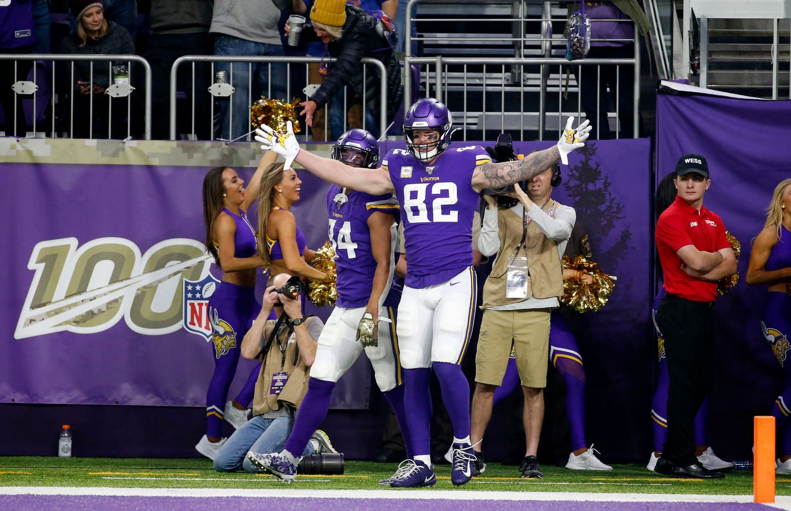 Vikings' brutal blunders lead to worst first-half deficit in 20