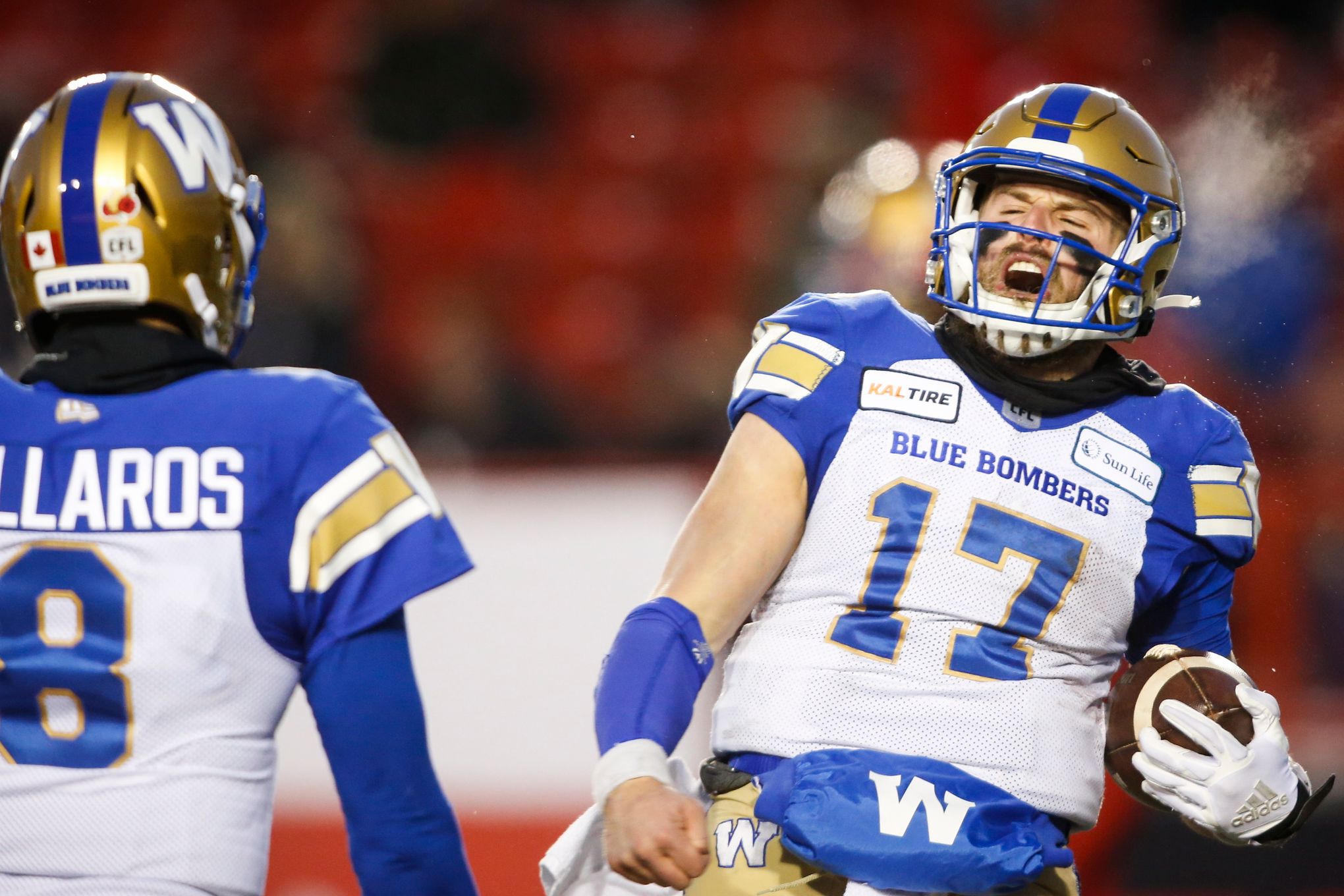 Blue Bombers beat Stampeders 35-14 to reach CFL's West final