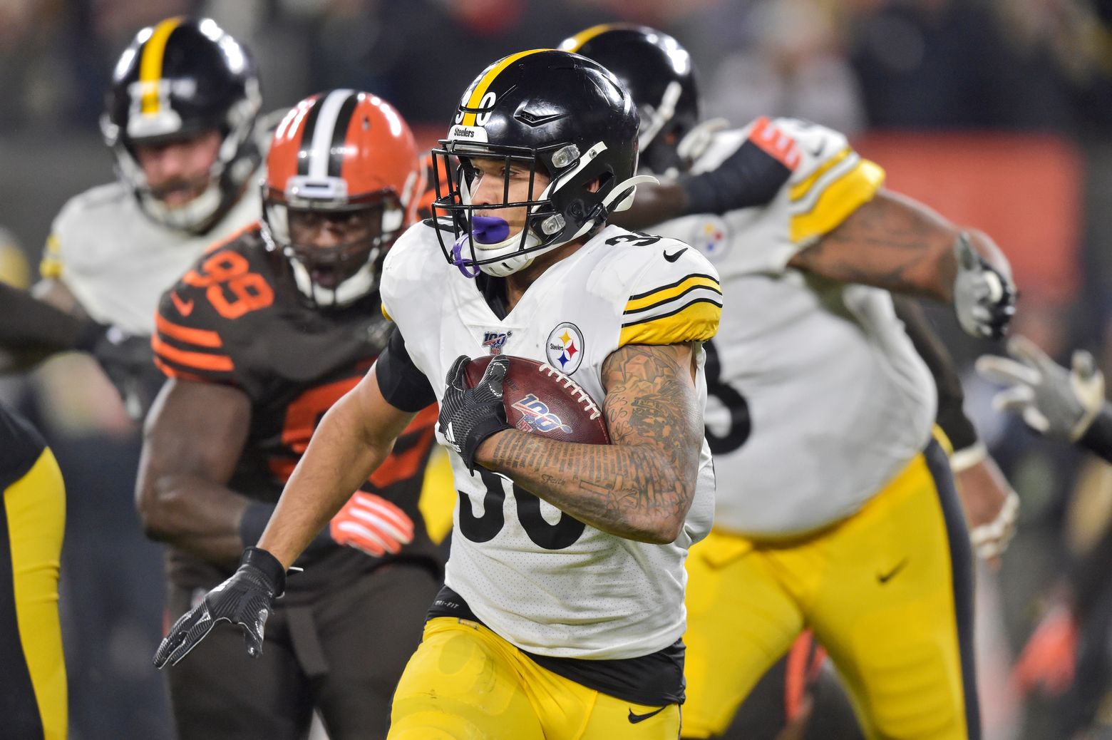 James Conner out vs. Arizona Cardinals, says he wasn't ready in early  return at Cleveland 