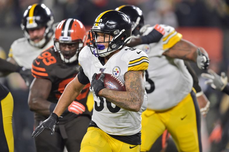 Steelers JuJu Smith-Schuster James Conner Pro Bowl skills showdown