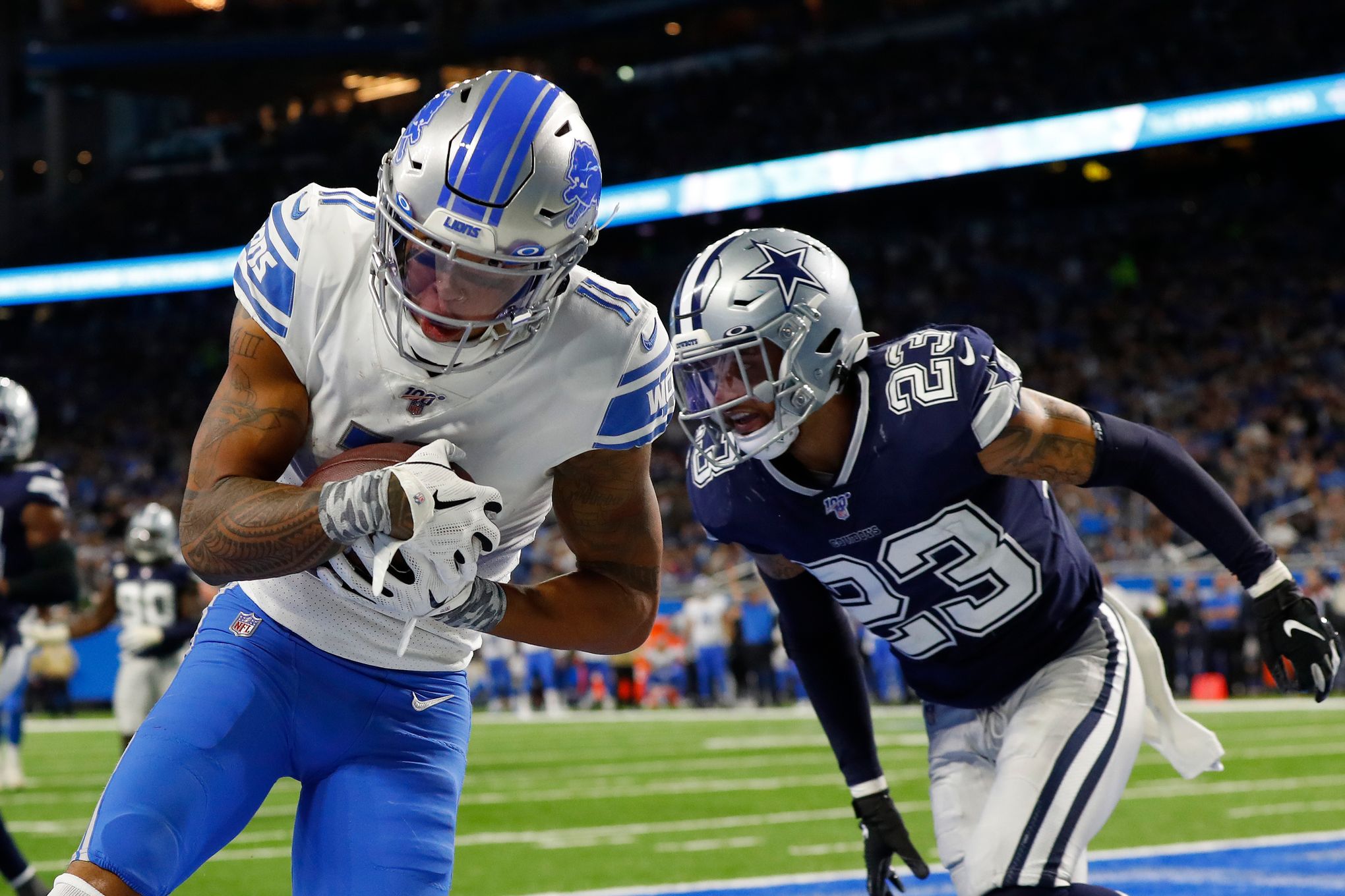 Kerryon Johnson, Marvin Jones out for Lions game