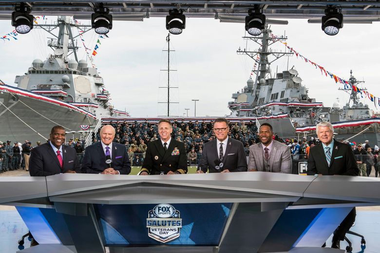 Here's How Fox Sports Created a One-of-a-Kind Set for its Veterans Day Fox  NFL Sunday Show in Annapolis