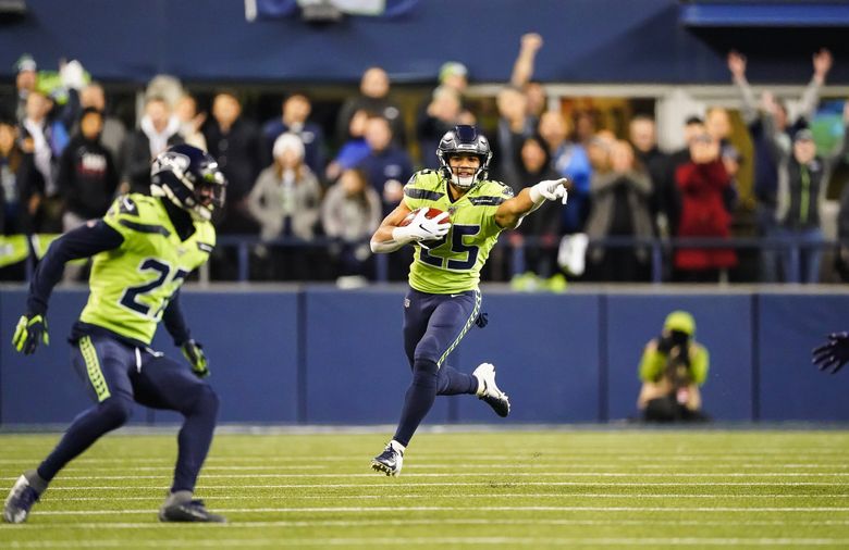 Seahawks hold off Vikings on Monday Night Football, take over first place  in NFC West