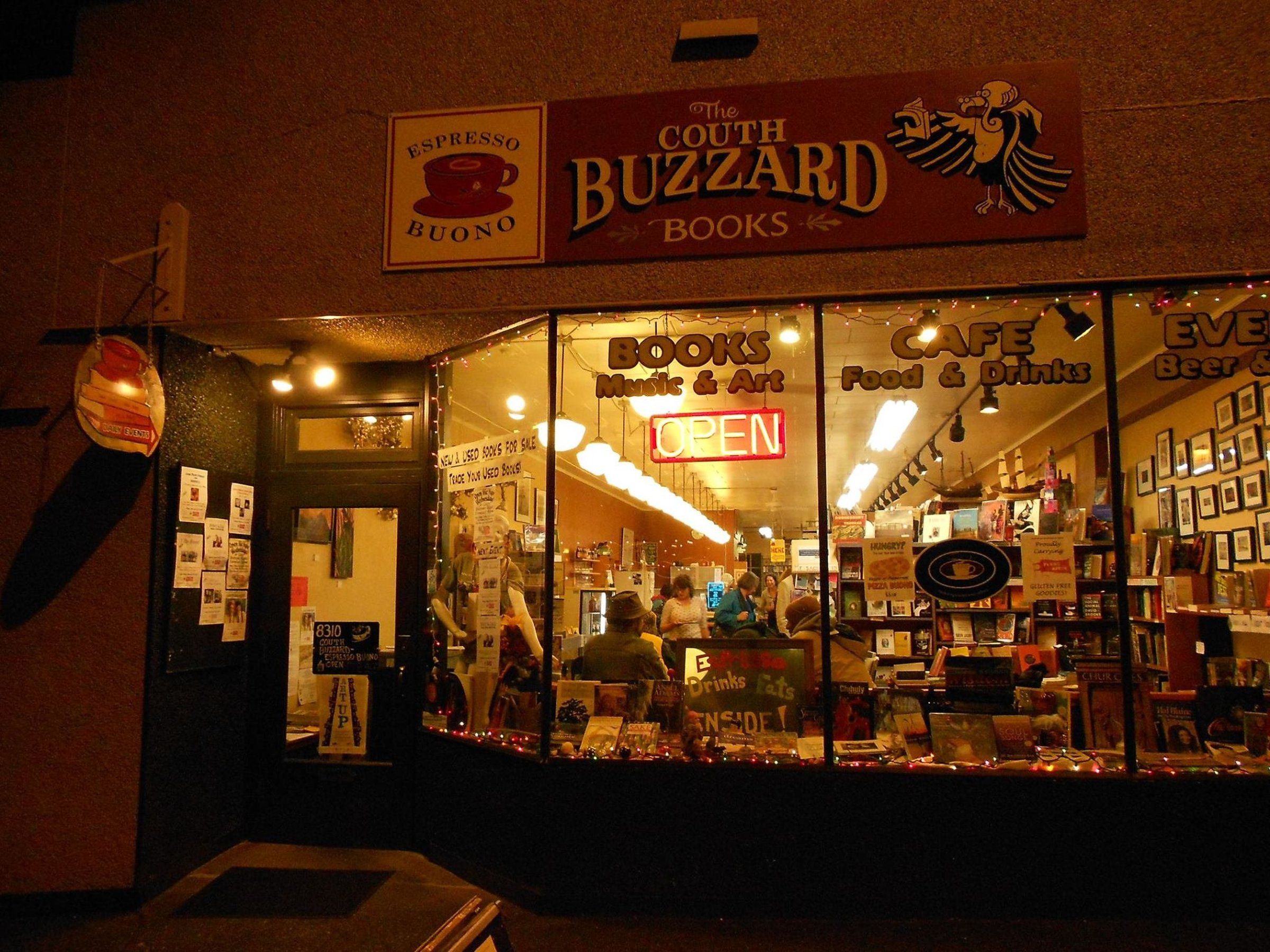 Couth Buzzard Books, celebrating a milestone anniversary, has