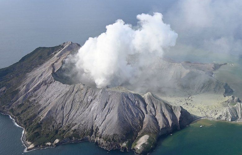 Up to 13 feared dead in volcanic eruption off New Zealand
