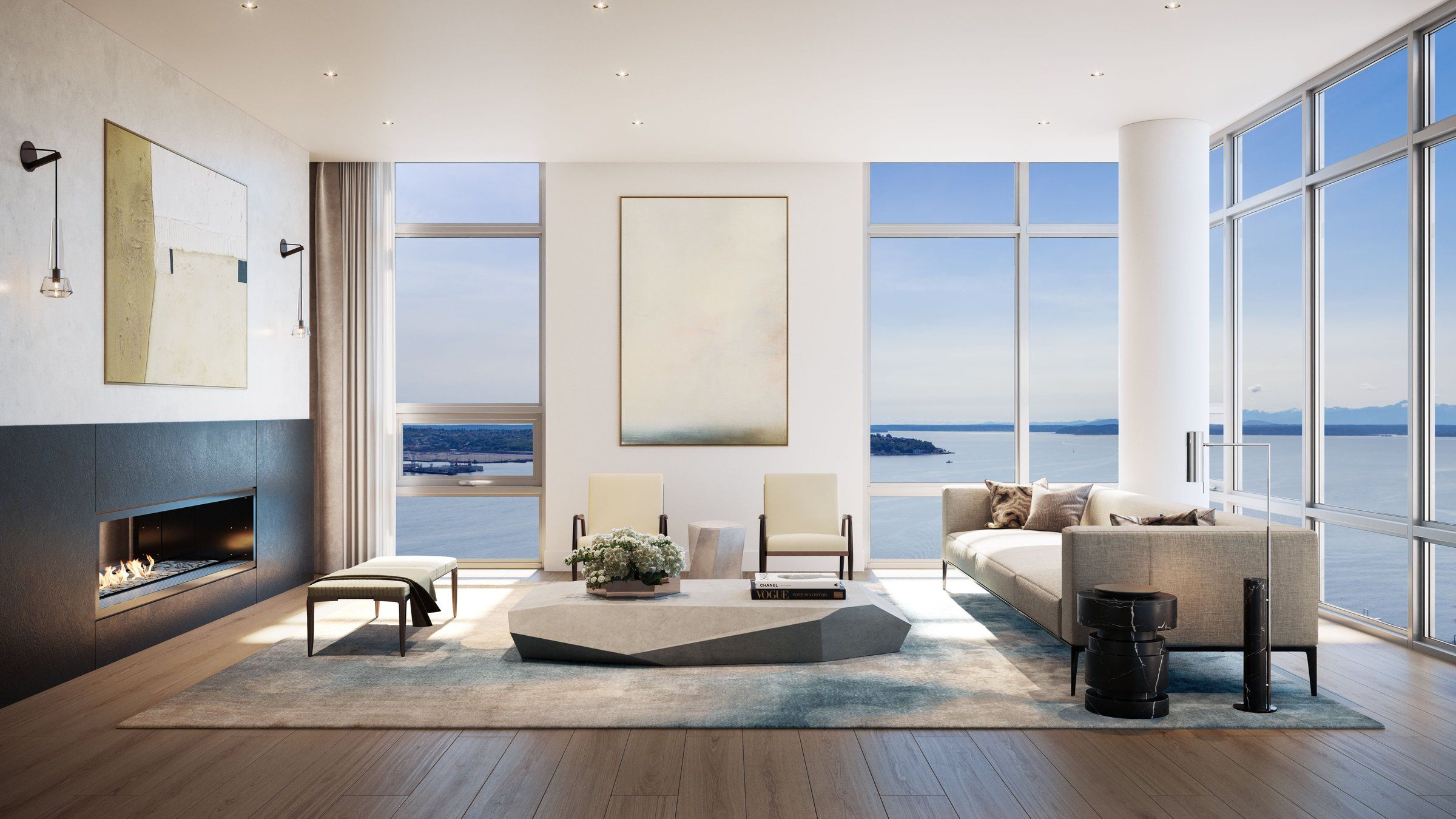 Waterfront penthouse, Tesla included: $11 million | The Seattle Times