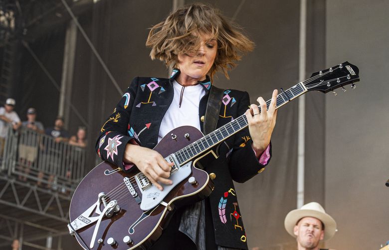 Brandi Carlile performs at the Bonnaroo Music and Arts Festival on Sunday, June 16, 2019, in Manchester, Tenn. (Photo by Amy Harris/Invision/AP) (Amy Harris / Amy Harris/Invision/AP)