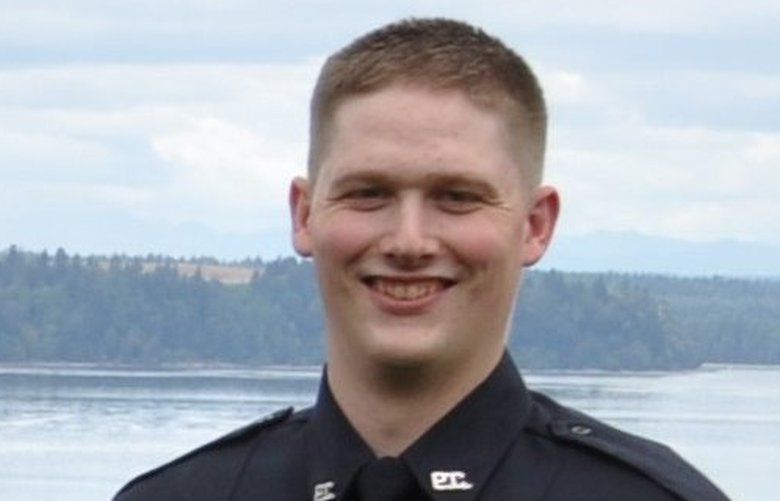 Pierce County Deputy Cooper Dyson. Deputy Cooper Dyson, 25, was killed when his patrol vehicle crashed into a commercial building in the 1300 block of 112th Street East, the department said. (Courtesy Pierce County Sheriff’s Department)