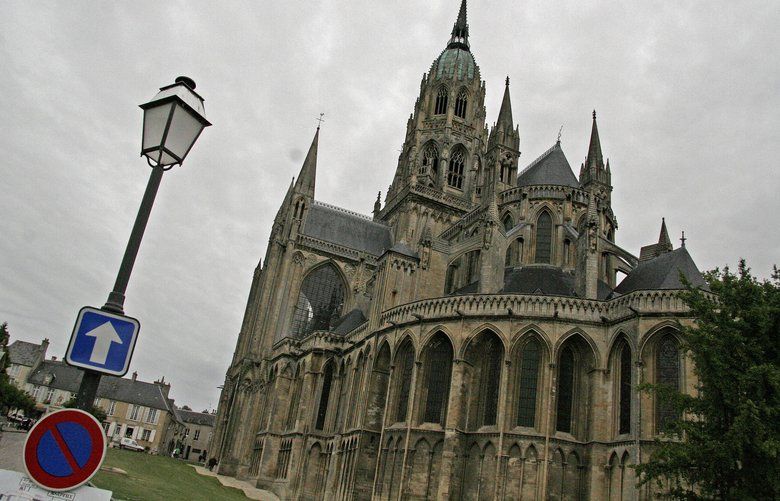 The Notre Dame cathedral in Bayeux, France is a Norman-Romanesque cathedral, consecrated in 1077. (Peter Koelman/Minneapolis Star Tribune/MCT) 1046741