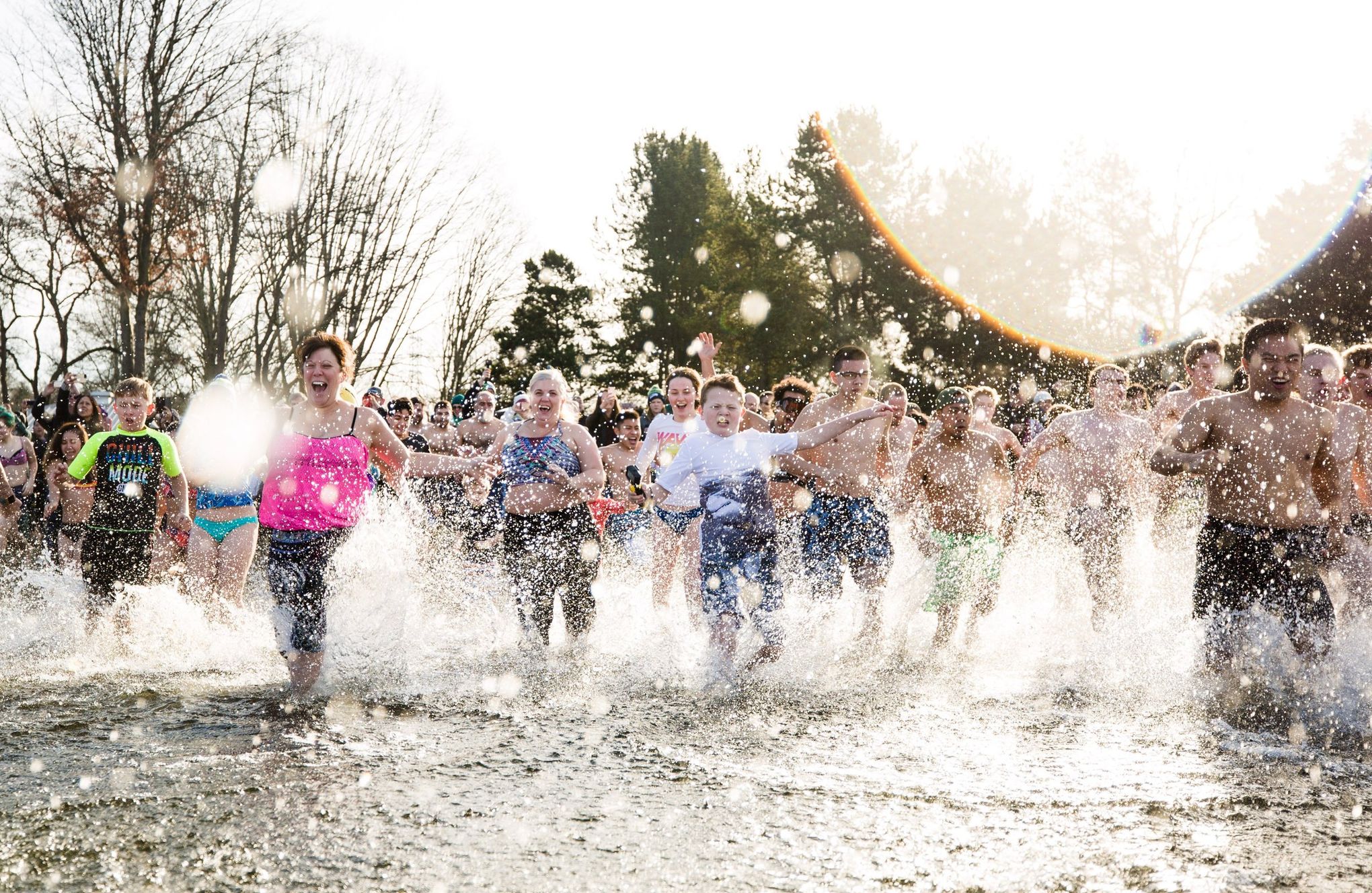 Polar Plunge on the First Day of 2019