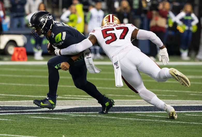 Who is Dre Greenlaw — besides the guy who saved the 49ers vs. the Seahawks  on Sunday night?