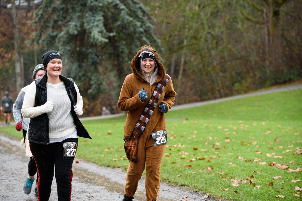 May the Course Be With You, Run 2 Be Fit’s annual Star Wars-themed 5K at Greenlake, takes place Dec. 7. (Kris Reintegrado / Run 2 Be Fit)