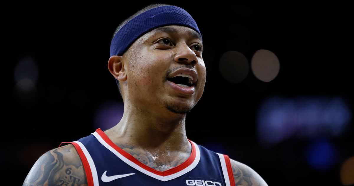 Wizards' Isaiah Thomas suspended two games after going into crowd to  confront 76ers fans in Philadelphia 