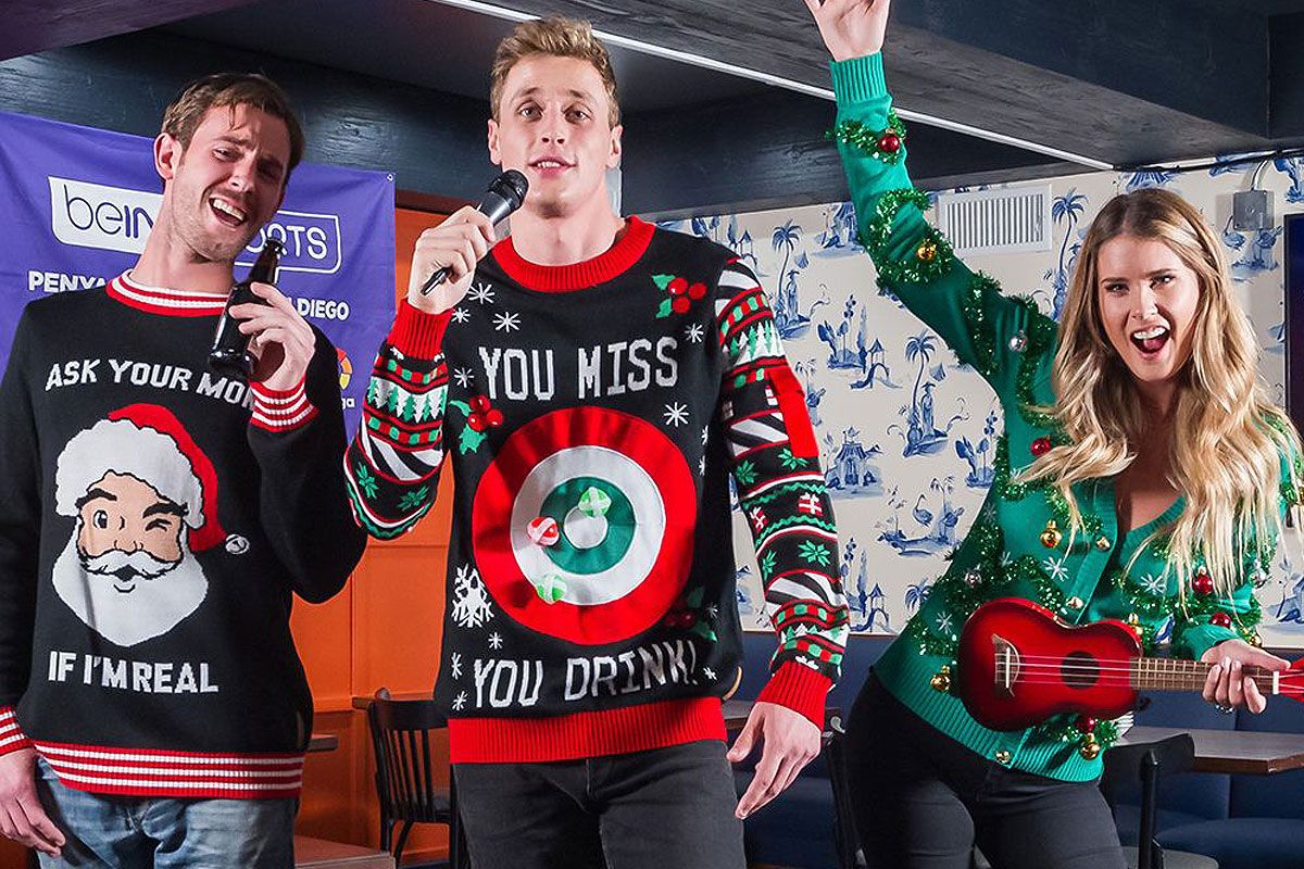 The evolution of the Christmas sweater: Once earnest, now raunchy