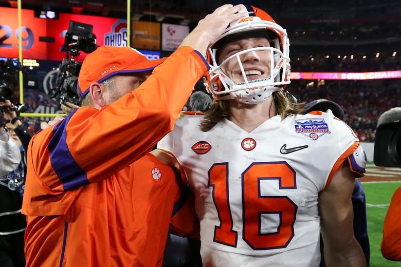 Trevor Lawrence Puts Clemson Back in the National Championship Game - The  New York Times