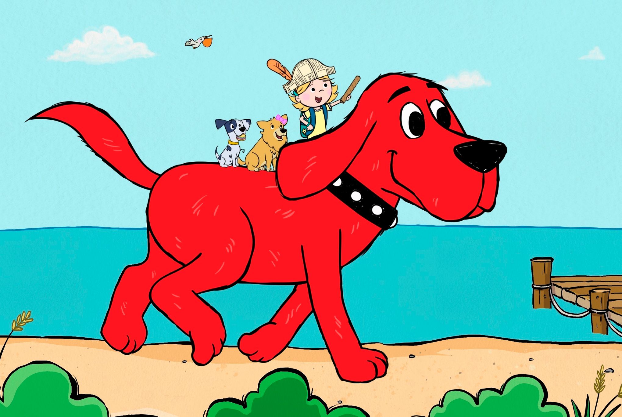 Clifford, everybody's favorite big red dog, gets a reboot