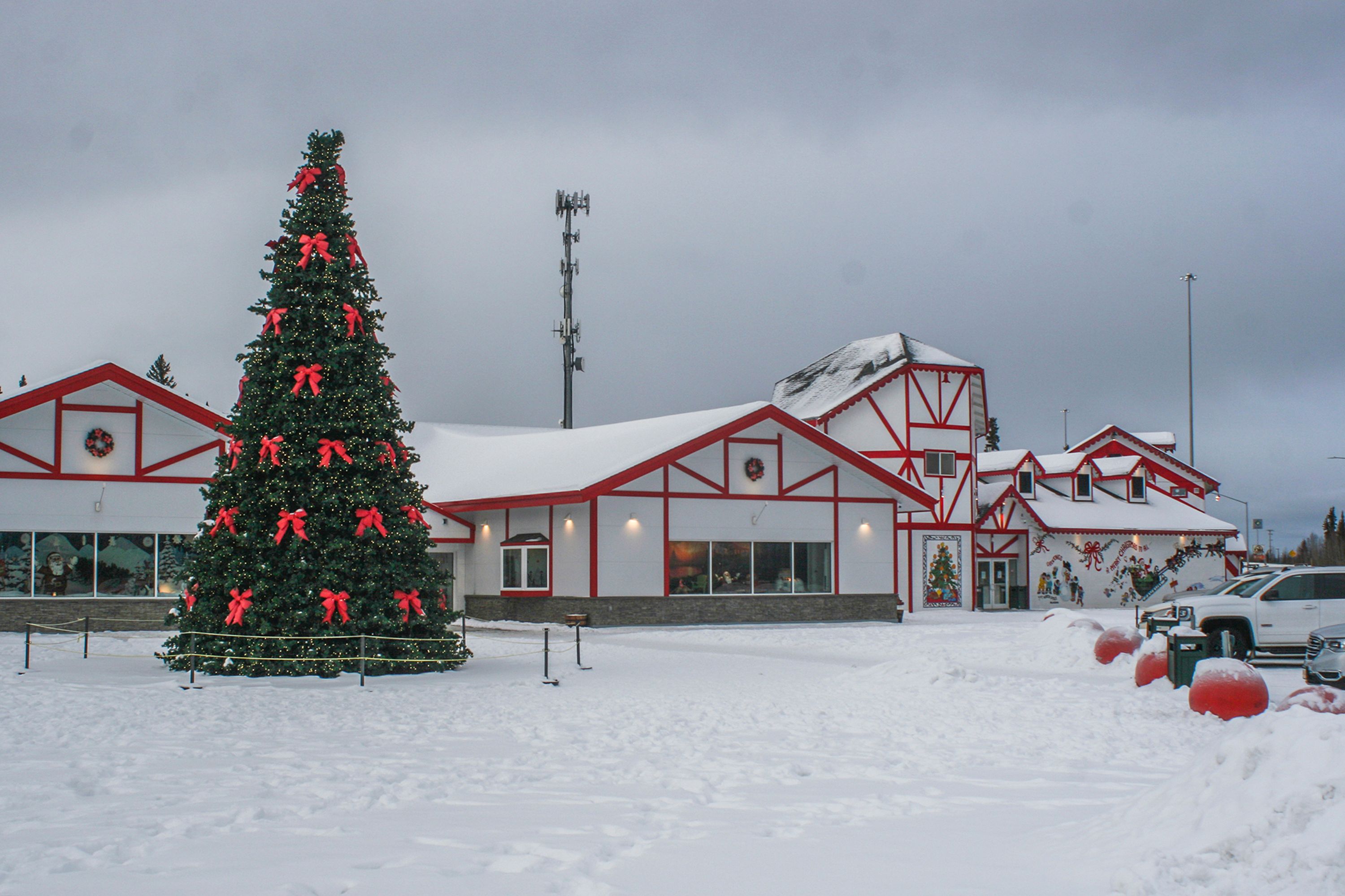 The santa on sale clause house