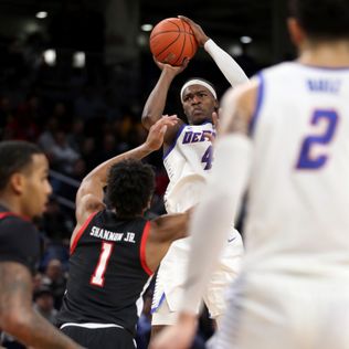 DePaul tops Texas Tech 65-60 in OT behind Coleman-Lands | The Seattle Times