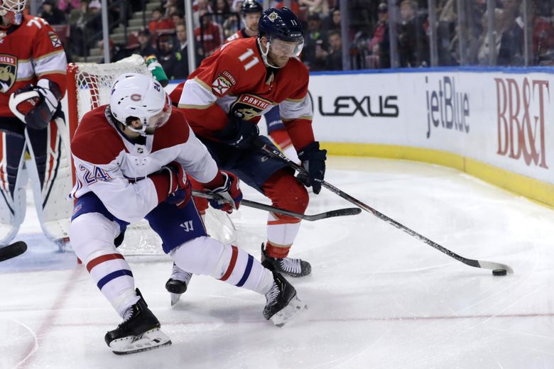 Huberdeau's 4-point game lifts Panthers to home win over Canadiens