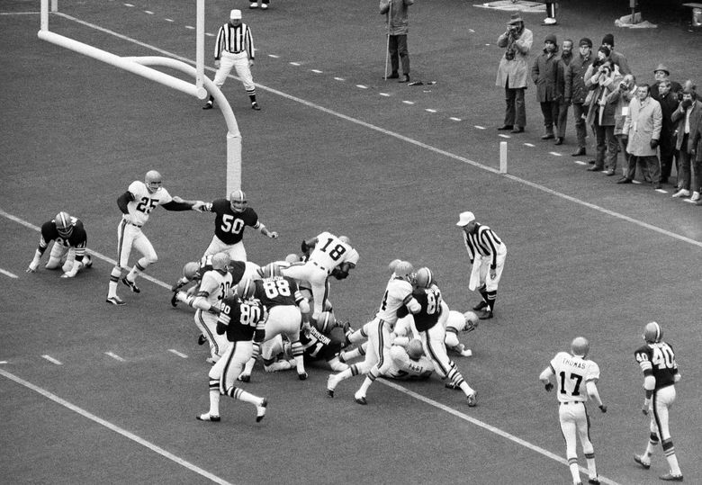 NFL At 100-AP Was There-Browns-Bengals 1970